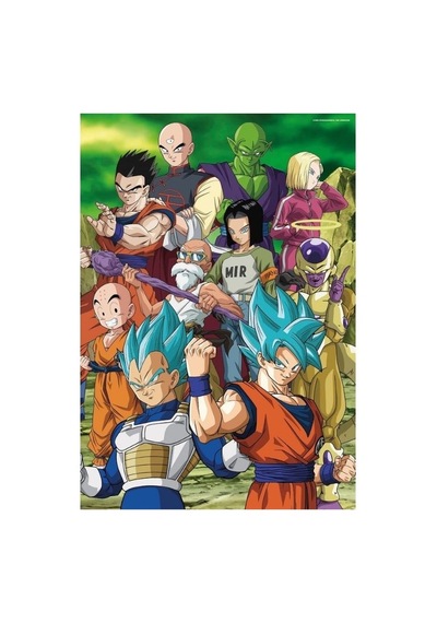 Clementoni Dragon Ball Temalı Super Supercolor 104 Parça Premium Çocuk Puzzle Yapboz