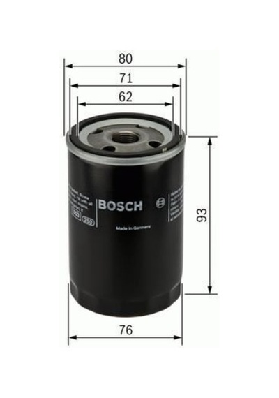 BOSCH 451103337 YAĞ FİLTRESİ FABIA OCTAVIA 1.4