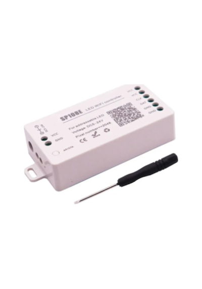 Sp108e Adreslenebilir Ws2811-ws2812 Şerit Led Pixel Argb Wifi Kontrol Cihazı 5-24v