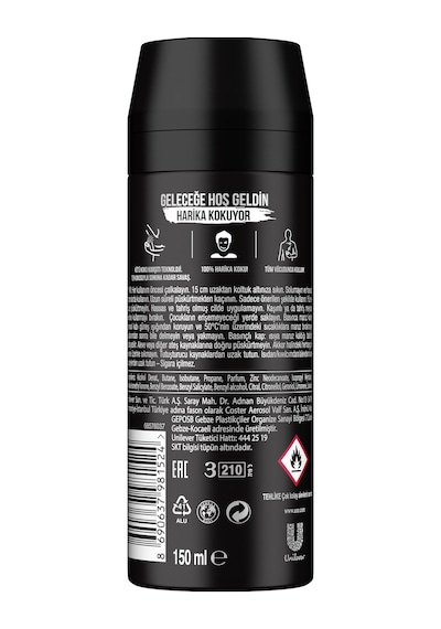 Axe Black Erkek Sprey Deodorant 2 x 150 ML