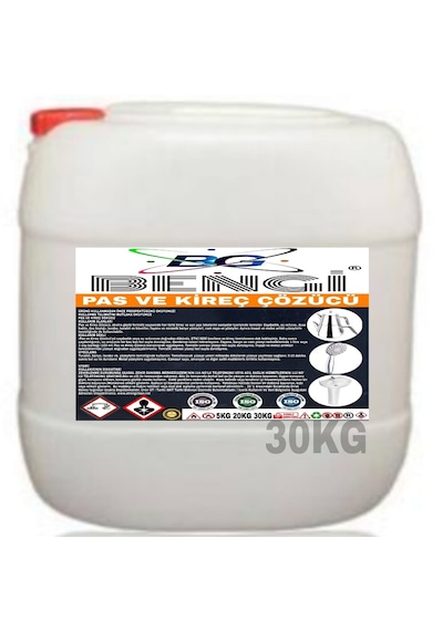Pas Ve Kireç Çözücü 30 Kg
