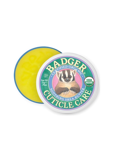 Badger %100 Organik Tırnak Eti Kremi Shea Yağı Narenciye Kokusu 21 Ml Teneke Kutu
