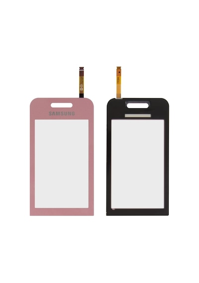 Samsung Uyumlu S5230 S5233 Star Dokunmatik Ön Cam - Pembe (533429864)