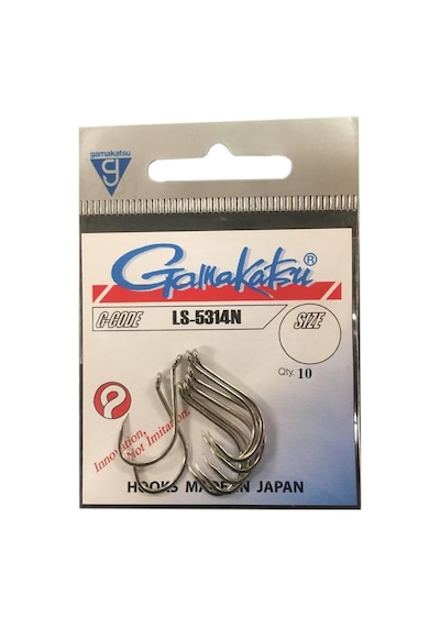 T.gamakatsu Ls-5314n No:10 Nikel Olta İğnesi 1/10