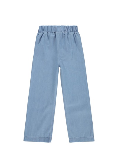Civil Girls Bol Paça 6-9 Yaş Pantolon Kot - Mavi