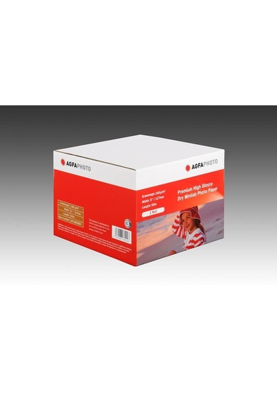 Delux Serisi Anı Resim Ofis Agfaphoto Fotoğraf Kağıdı 127mm 65m Dx100 Yazıcıya Uyumlu