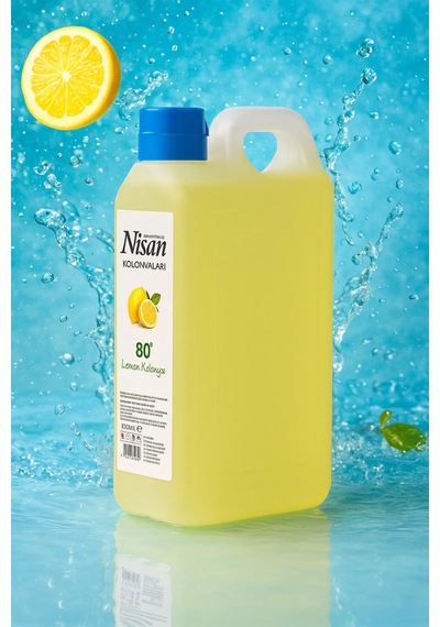 Nişan 80 Derece Limon Kolonyası Bidon 1 L