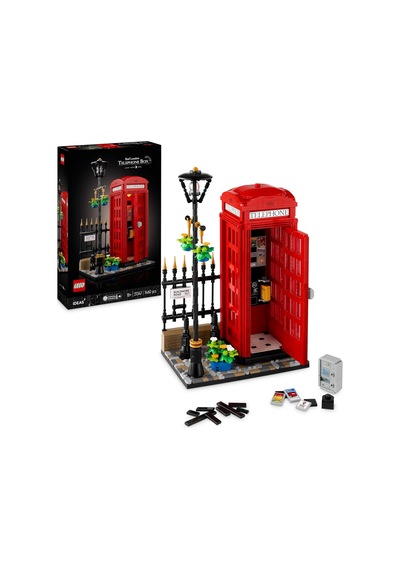 21347 Ideas Kırmızı Londra Telefon Kulübesi