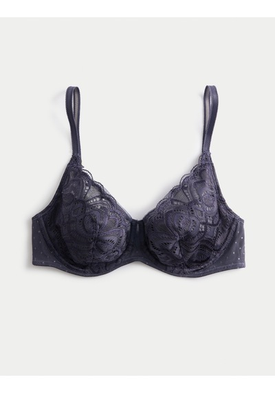 Marks & Spencer Amelia Natural Lift:trade Mark: Full Cup Balenli Sütyen Lacivert