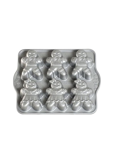 Nordicware Gingerbread Mini Kek Kalıbı Renkli