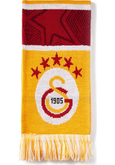Gsstore Galatasaray Ucl Atkı U252231 Sarı - Kırmızı