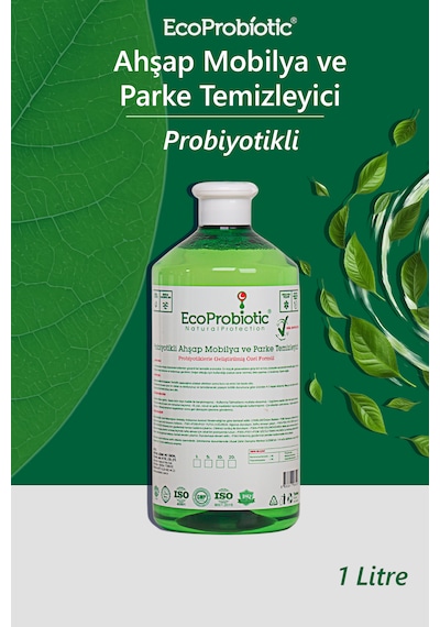 Probiyotikli Ahşap Mobilya Ve Parke Temizleyici Yüzey Temizleyici 1 Lt 1 L