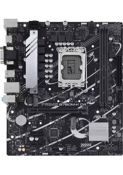 Asus Prime B760M-K D4 Intel B760 5333 MHz (OC) DDR4 Soket 1700 mATX Anakart
