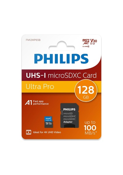 Micro Sdxc Kartı 128 Gb, Class 10 Uhs-ı U3 4k, Adaptör