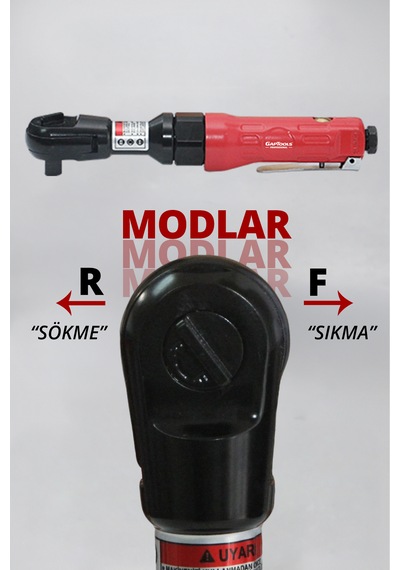 G Gaptools 1/2 Havalı Cırcır Kolu