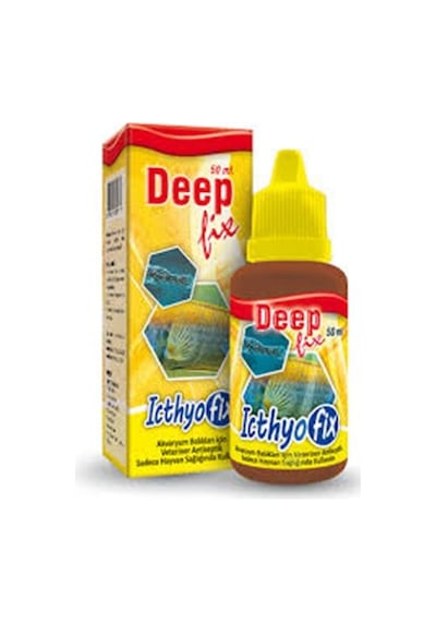 Deep Fix Icthyo-Fix Akvaryum Beyaz Benek Balık 50 ML