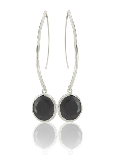 Kadir Jewellery Gümüş Kaplama Vintage Küpe -el İşçiliği Ve Hipoalerjenik Küpe çok renkli