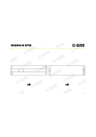 Glyco H1294.6 Std Ana Yatak Vag -