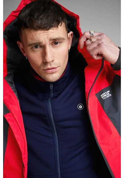 Jack & Jones Jcobest Jacket Kırmızı Erkek Mont 000000000102016863 Kırmızı