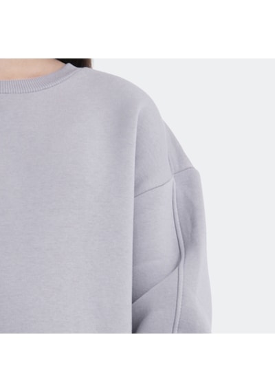 Slazenger LOGAN Çocuk  Taş Gri Sweatshirt
