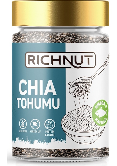 Richnut Chia Tohumu Glütensiz