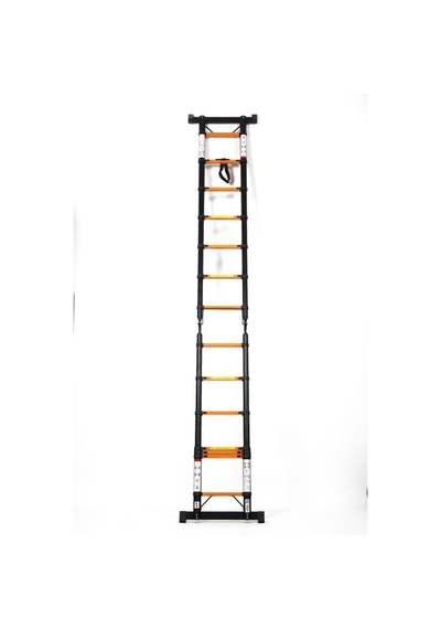 Cardilife 2.2 + 2.2 Metre Teleskopik Çelik Merdiven 7+7