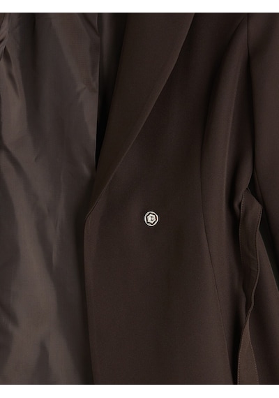 Lcw Vision Kahverengi Beli Kemerli Kadın Blazer Ceket