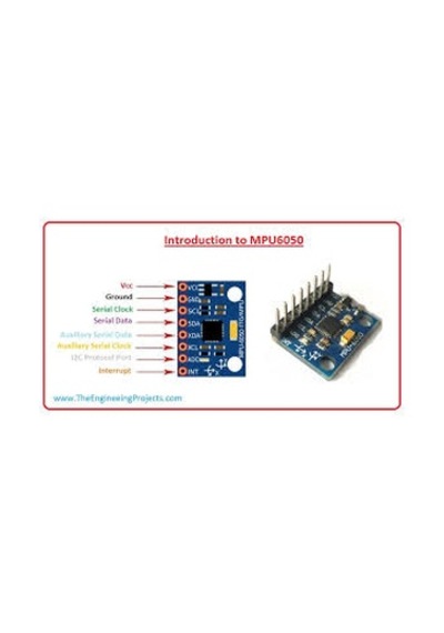 Gözelerelektronik-Mpu 6050 İvme Ve Gyro Sensör