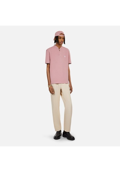The Kooples Erkek Pembe Slim Fit Polo T-shirthpoc28010k