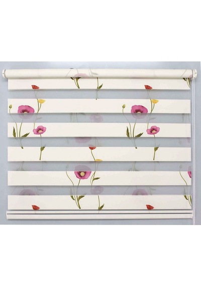 Asyhome Gelincik Desen Zebra Stor Perde