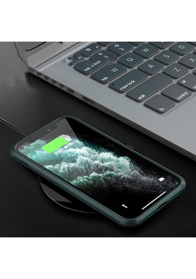 Apple Uyumlu iPhone 12 Kılıf Ön Arka Tam Kapatan Premium 360 Tam Koruma Lüx Kapak Siyah