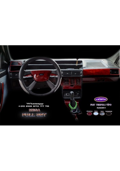 Fiat Tempra Full Set Konsol/Maun Kaplama 1991+ 24.Prç
