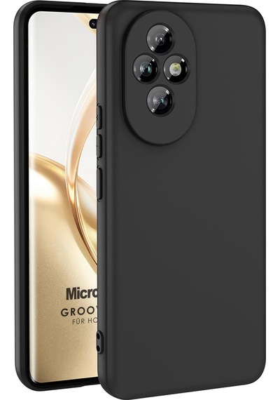 Microsonic Honor 200 Pro Kılıf Groovy Soft Siyah -