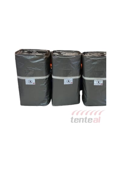 Kervantente Tenteal - Tekstil Iş Taşıma Branda Çuval Lüks Model ( Gri )