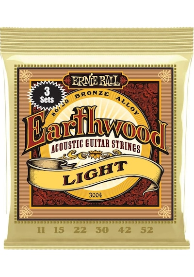 Ernie Ball P03004 Earthwood 80/20 Bronze Acoustic Guitar Strings