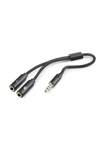 Lb 3.5mm Mikrofon Ve Aux Ses Ayırıcı Adaptör Siyah Hdx1083