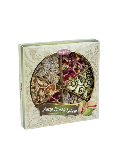Tuğba Kuruyemiş Cevizli Antepli Karışık Lokum 430 Gr Turkish Delight