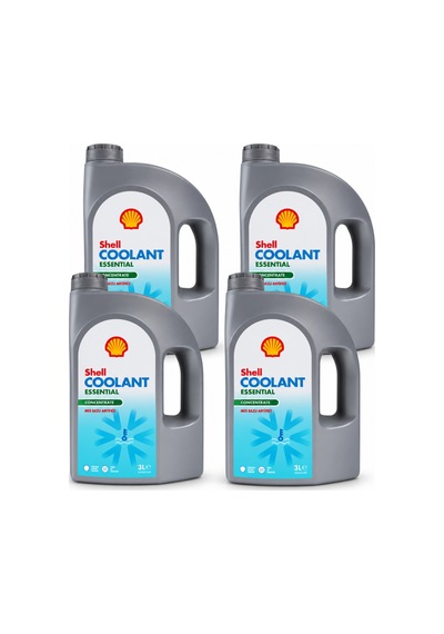 Shell Coolant Antifriz Mavi 4 X 3 Litre