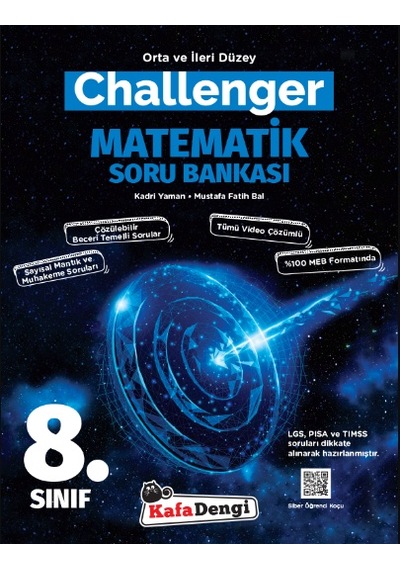 Kafa Dengi 8.Sınıf Lgs Challenger Matematik Soru Bankası - Yeni
