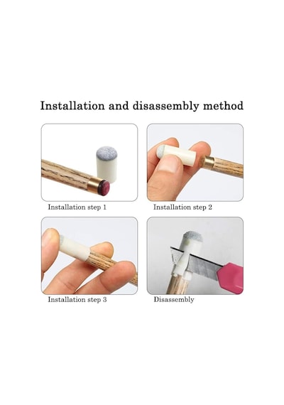 Bilardo Istakası Geçme Istaka Ucu 13 Mm 50 Adet