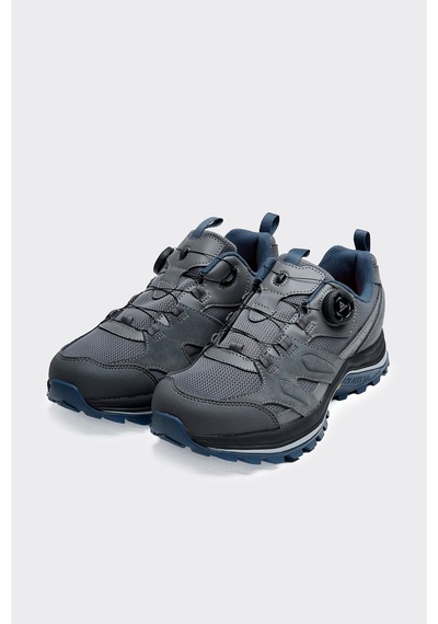 Derinet Humtto Comfort Cırt Bağcıklı Taban Erkek Sneaker Gri GRİ