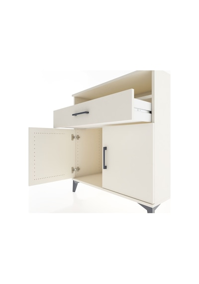 Hyperion Şifonyer 3 Raflı Tek Çekmeceli 2 Kapaklı 88x44x96 Aytaşı-aytaşı Aytası