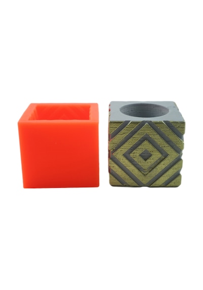 Beton Saksı Silikon Kalıp - 159