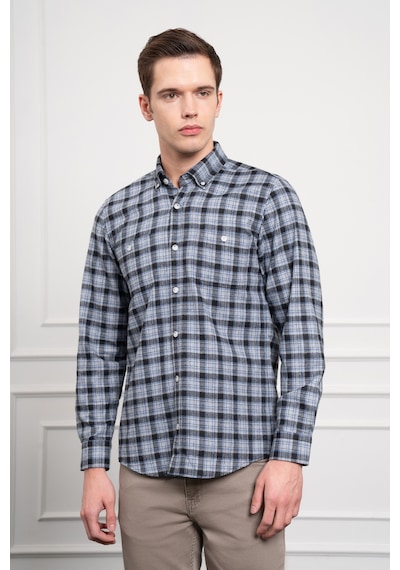 Morven Erkek Mavi Kışlık Düğmeli Yaka Regular Fit Gömlek 25ks004006300 Mavi Mavi Morven Erkek Mavi Kışlık Düğmeli Yaka Regular Fit Gömlek 25ks004006300 Mavi Mavi