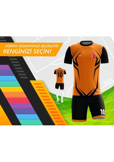 Acr Giyim Kişiye Özel Futbol Forması - Dizayn : Taç