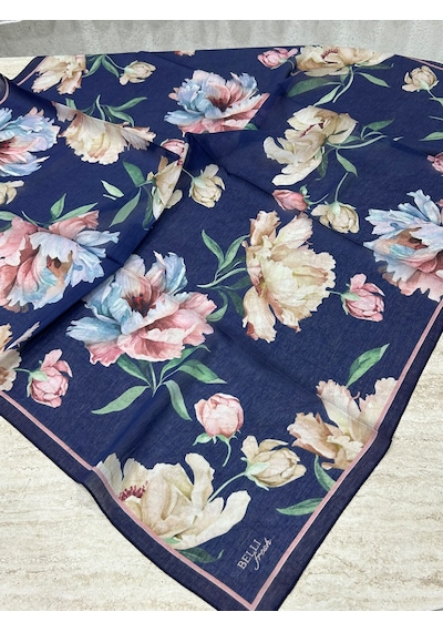 Zeylin Belli Fresh Rozy Eşarp 5286-26 Çok Renkli