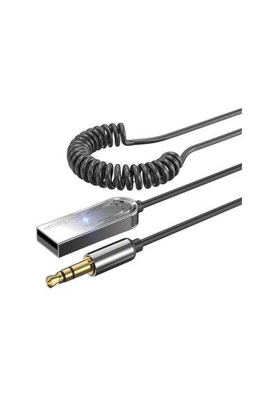 M93 Wireless Bluetooth Araç Kiti Hifi Stereo Ses Alıcısı Usb To Aux 3.5mm Jack Adaptörü Bluetooth 5