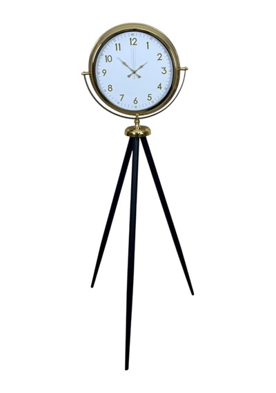 Zentime Heritage Gold Zarif Tripod Ayaklı Saat Çok Renkli
