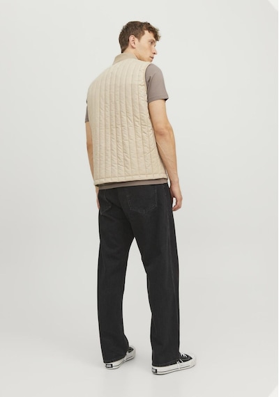 Jack & Jones Suya Dayanaklı Kapitone Yelek - City 12237730 Crockery Jack & Jones Suya Dayanaklı Kapitone Yelek - City 12237730 Crockery