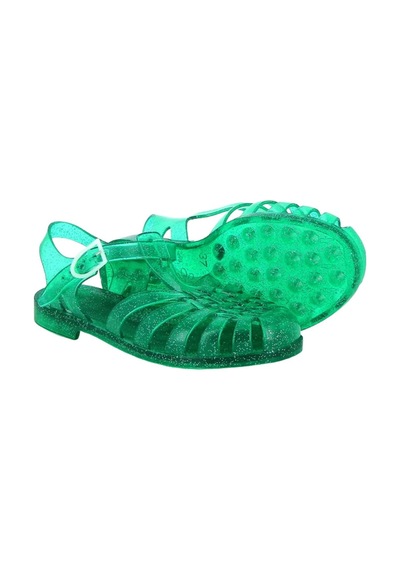 Meduse Kadın Parıltılı Yeşil Sandalet Sun201- Vert Paillete-14623